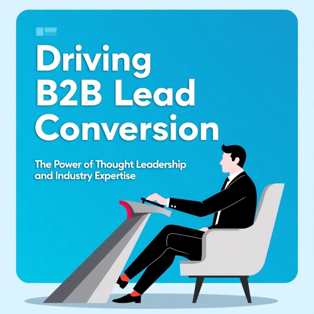 Driving B2B Lead Conversion: The Power of Thought Leadership and Industry Expertise.