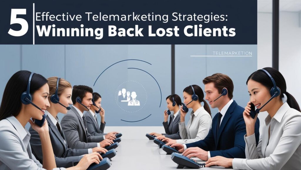 5 Effective Telemarketing Strategies Winning Back Lost Clients Image