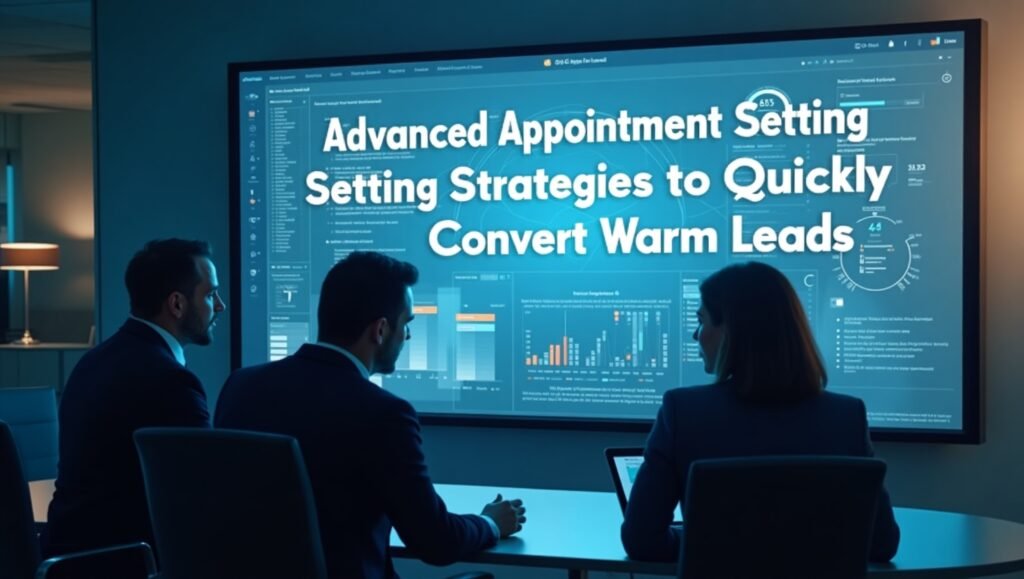 advanced appointment setting Strategies to Quickly Convert Warm Leads Image1