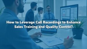 Read more about the article How to Leverage Call Recordings to Enhance Sales Training and Quality Control?