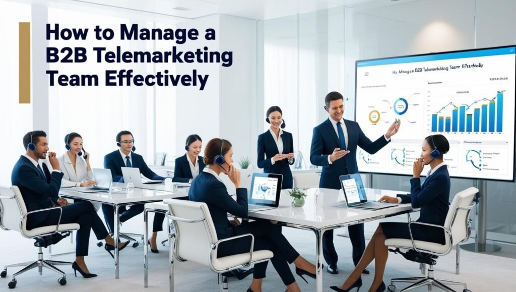 How to Manage a B2B Telemarketing Team Effectively Image1