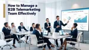 Read more about the article How to Manage a B2B Telemarketing Team Effectively
