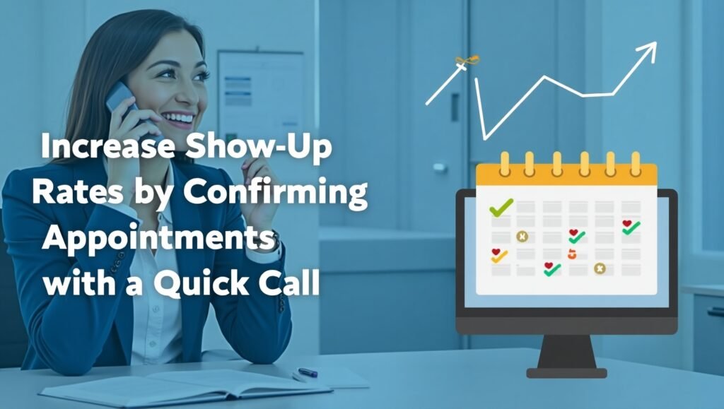 Increase Show-Up Rates by Confirming Appointments with a Quick Call Image1